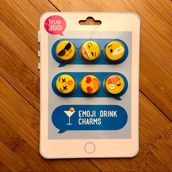 Francesca’s Emoji drink charms - Picture 3 of 5